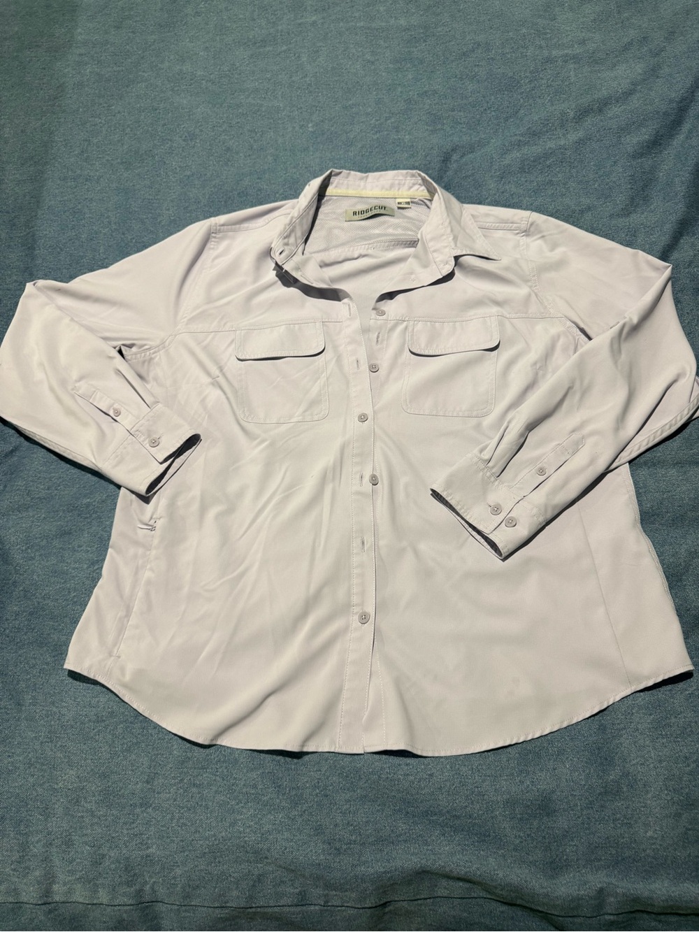 Ridgecut Toughwear Mens XL Vented Long Sleeve Work Shirt